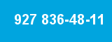 927 836-48-11 927 836-48-11
